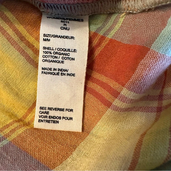 Woolrich women's Eco Rich Afterlight organic cotton short sleeve dress M(b4 - Picture 14 of 14